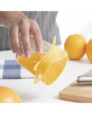 Set of 10 Reusable and Adjustable Kitchen Lids Lilyd InnovaGoods