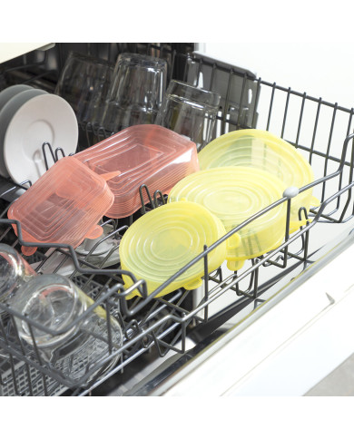 Set of 10 Reusable and Adjustable Kitchen Lids Lilyd InnovaGoods