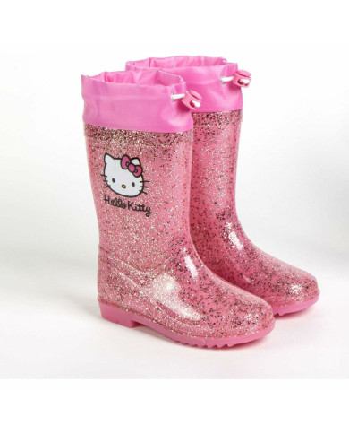 Children's Water Boots Hello Kitty Fuchsia