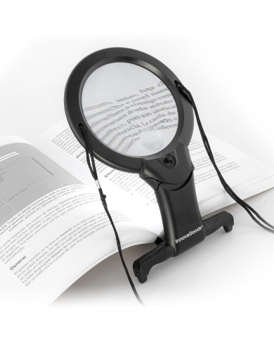 Hands-Free Magnifying Glass with LED light Zooled InnovaGoods