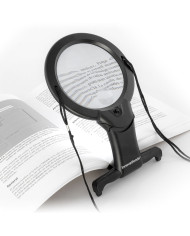 Hands-Free Magnifying Glass with LED light Zooled InnovaGoods