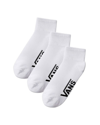 Sports Socks Vans Classic Quarter Crew White 3 Pieces