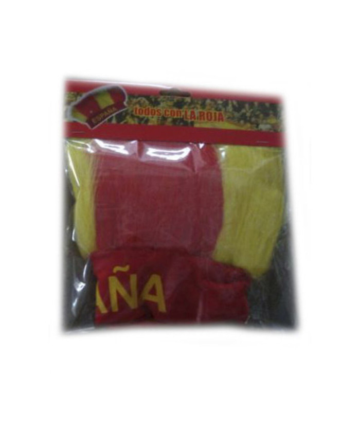 Spanish Flag Wig Hat