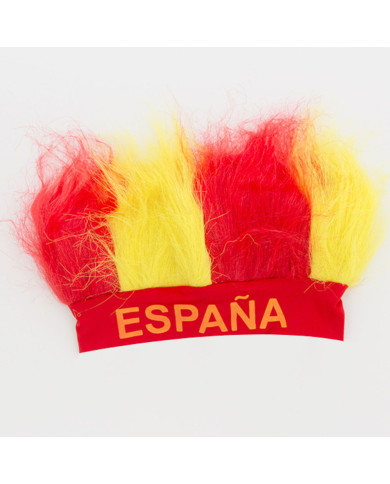 Spanish Flag Wig Hat