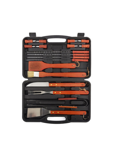 Barbecue Case Barbecase InnovaGoods 18 Pieces