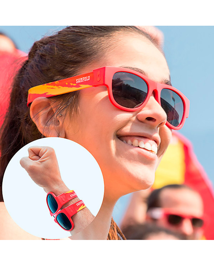 Roll-up sunglasses Sunfold Spain Red