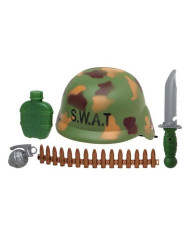 Police Set Heroes 38368 (5 pcs) Green Camouflage 33 x 28 cm
