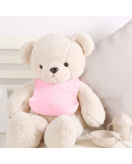 Bib Foldable Easy Pink