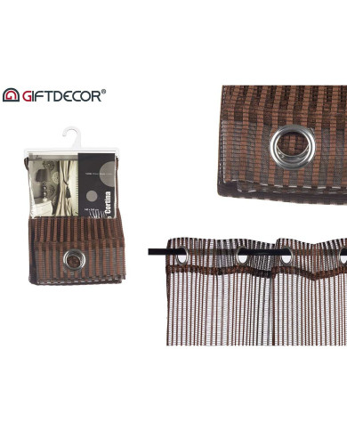 Curtains Gift Decor Brown 1 x 260 x 140 cm 26 x 36 x 2 cm