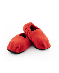 Microwavable Heated Slippers InnovaGoods Red