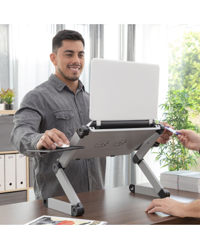 Adjustable Multi-position Laptop Table Omnible InnovaGoods