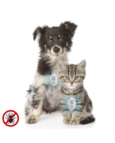 Rechargeable Ultrasound Parasite Repellent for Pets PetRep InnovaGoods
