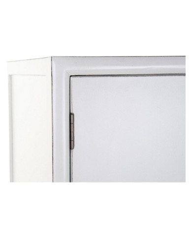 Cupboard DKD Home Decor White Golden Metal Poplar 120 x 50 x 175 cm