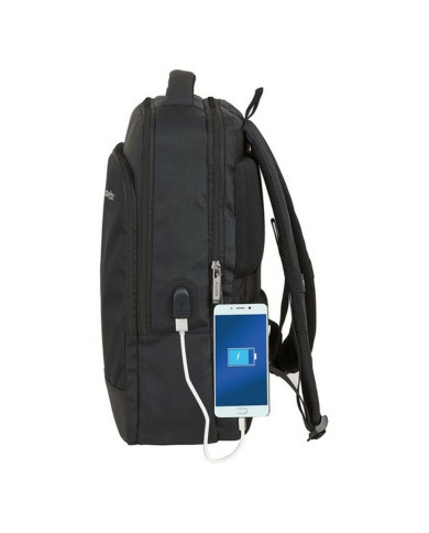Rucksack for Laptop and Tablet with USB Output Safta Business