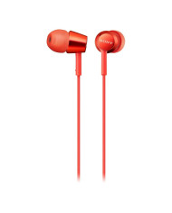 Headphones with Microphone Sony MDR-EX155AP Red
