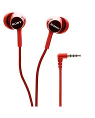 Headphones with Microphone Sony MDR-EX155AP Red