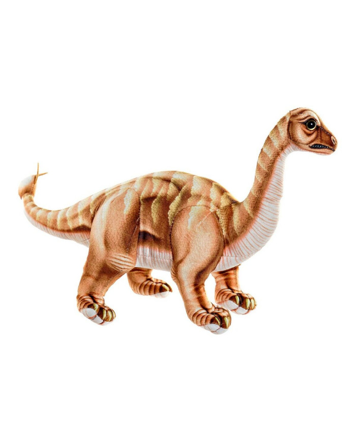 Fluffy toy DKD Home Decor Brown Aluminium Children's Dinosaur