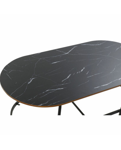 Dining Table DKD Home Decor Wood Crystal Iron 99,5 x 50 x 40 cm