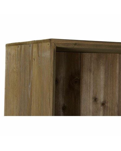 Cupboard DKD Home Decor Black Wood Metal Crystal (70 x 34.5 x 160 cm)