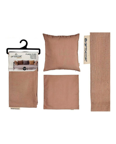 Cushion cover Gift Decor Brown 45 x 0,5 x 45 cm 60 x 0,5 x 60 cm