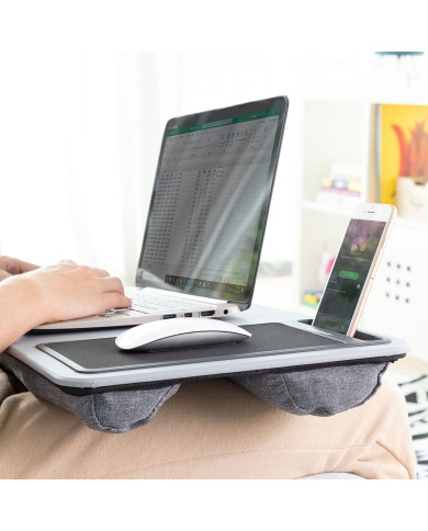 Portable Laptop Desk with XL Cushion Deskion InnovaGoods