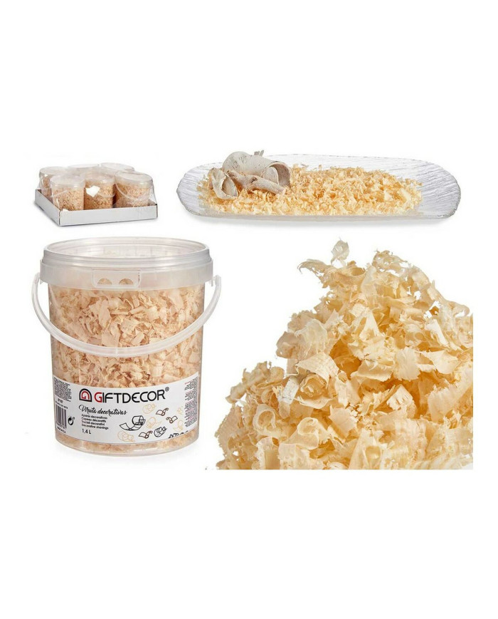 Decorative Shavings Gift Decor 13 x 14 x 14 cm