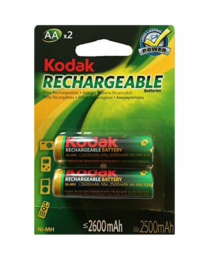 Rechargeable Battery LR6 Kodak NI-MH 2600 mAh (2 pcs)