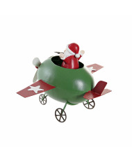 Christmas bauble DKD Home Decor Metal Reindeer (19 x 14 x 13 cm) (3 pcs)
