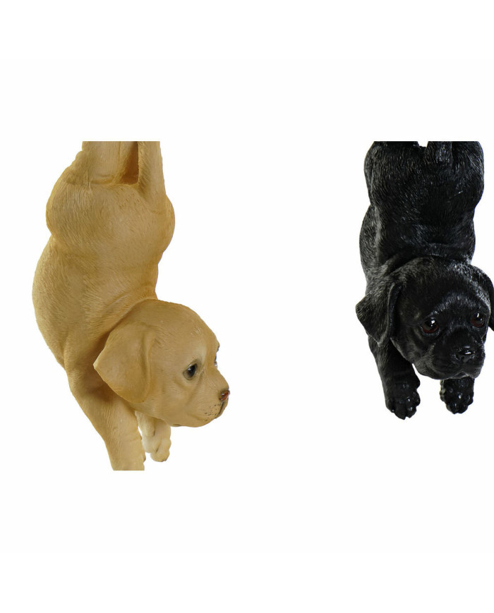 Decorative Figure DKD Home Decor Resin Dog (9 x 10.5 x 20 cm) (3 pcs)