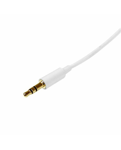 Audio Jack Cable (3.5mm) Startech MU2MMMSWH White