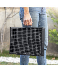 Folding Portable Barbecue for use with Charcoal BearBQ InnovaGoods