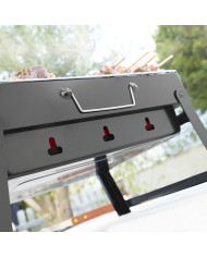 Folding Portable Barbecue for use with Charcoal BearBQ InnovaGoods