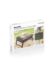 Folding Portable Barbecue for use with Charcoal BearBQ InnovaGoods