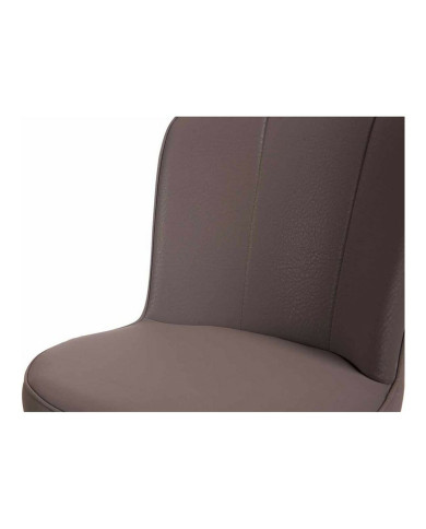 Armchair Gift Decor Black Purple Golden 53 x 88 x 67 cm Shell