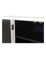Sideboard DKD Home Decor Kamakura White Golden Metal Poplar 150 x 50 x 80 cm (150 x 50 x 80 cm)