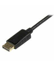 DisplayPort to DVI Cable Startech DP2DVI2MM3 95 cm Black