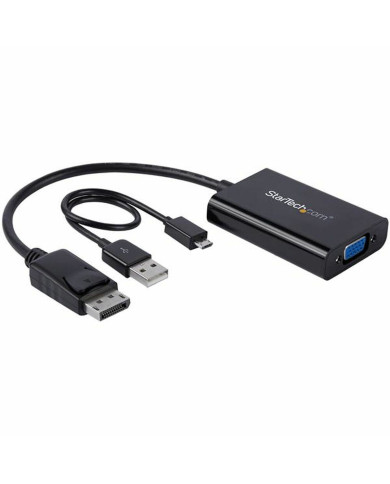 DisplayPort to SVGA adapter Startech DP2VGAA              Black
