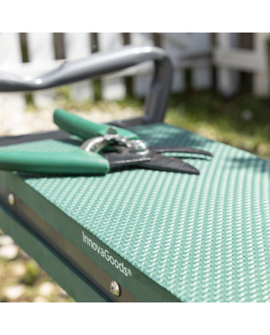 3-in-1 Folding Garden Seat with Bag for Tools Situl InnovaGoods