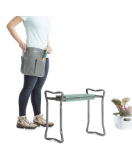 3-in-1 Folding Garden Seat with Bag for Tools Situl InnovaGoods