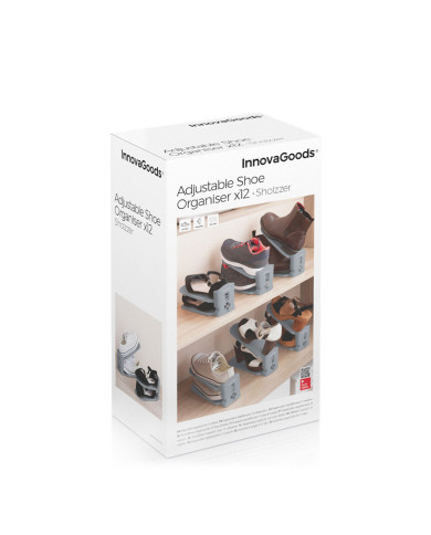 Adjustable Shoe Organiser Sholzzer InnovaGoods 6 Units