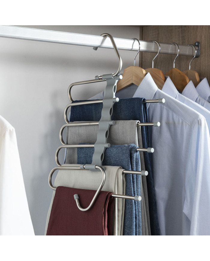 5-in-1 Multiple Trouser Hanger Havser InnovaGoods