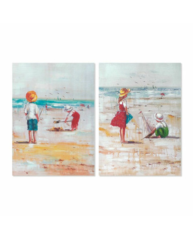 Canvas DKD Home Decor Canvas 50 x 2,5 x 70 cm