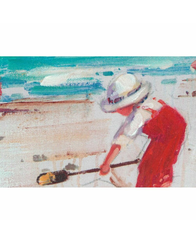 Canvas DKD Home Decor Canvas 50 x 2,5 x 70 cm