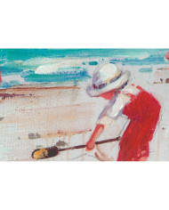 Canvas DKD Home Decor Canvas 50 x 2,5 x 70 cm