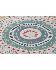 Carpet DKD Home Decor Brown Multicolour (150 x 150 x 0,75 cm)
