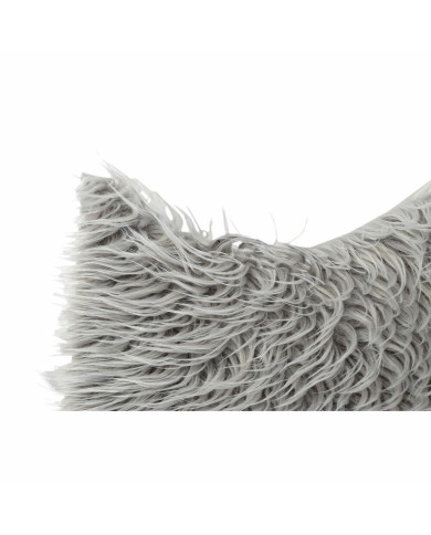 Carpet DKD Home Decor Grey With hair 60 x 90 x 2 cm