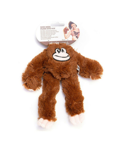 Soft toy for dogs Gloria Mizaru 11 x 44 x 45 cm Monkey Brown