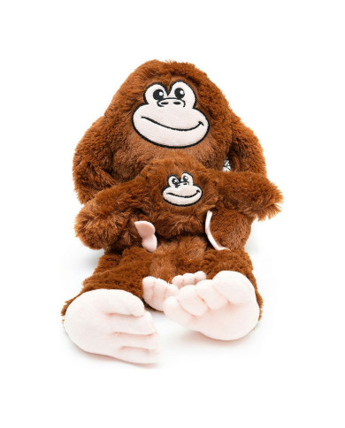 Soft toy for dogs Gloria Mizaru 11 x 44 x 45 cm Monkey Brown