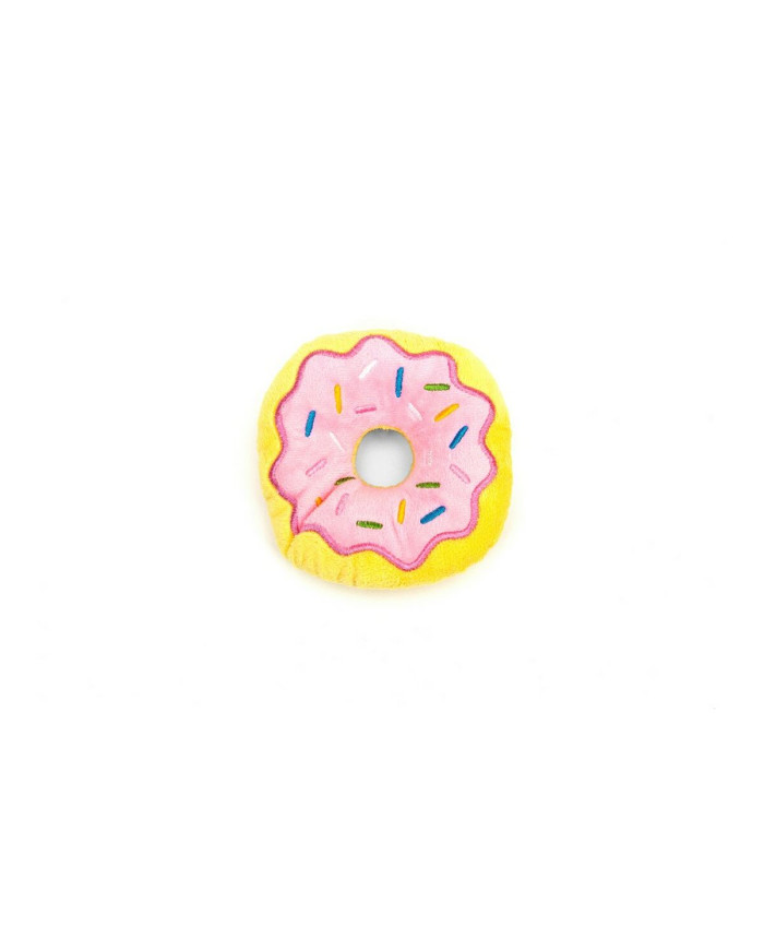 Soft toy for dogs Gloria Frosty 3 x 5 x 14 cm Donut Pink