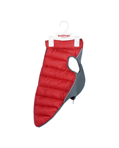 Dog Coat Red Dingo Puffer Red Orange 30 cm